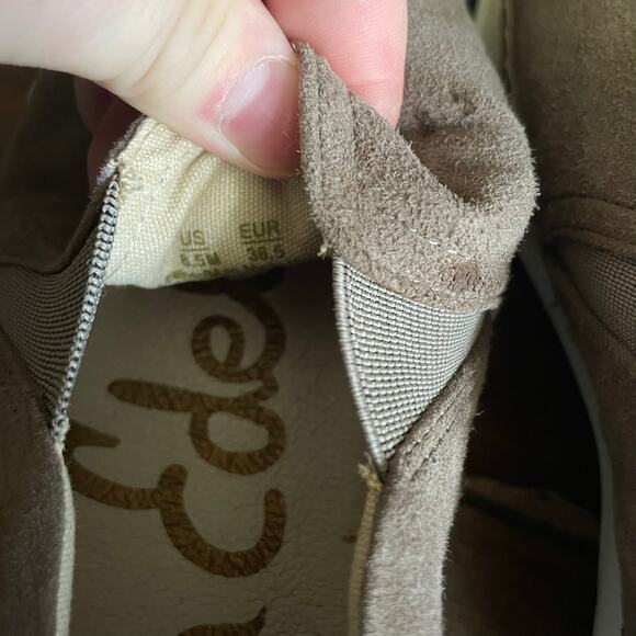 Sam Edelman | Kassie Espadrille Slip-Ons | Grey suede - Picture 5 of 7